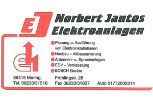 Norbert Jantos Elektroanlagen Logo