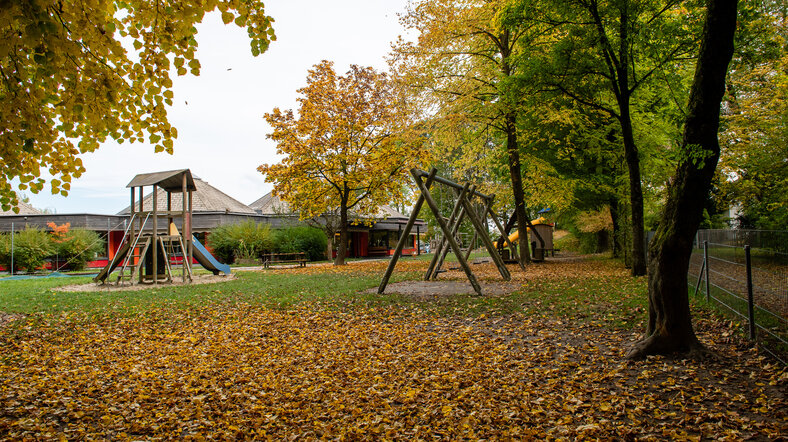 Pausenhof Kindergarten Am Sommerkeller Sicht 2 